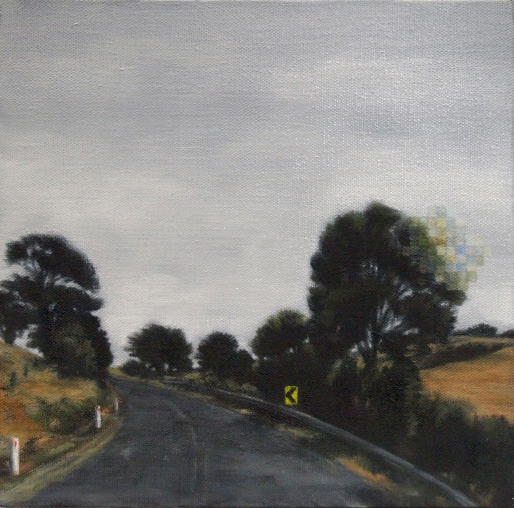Hinterland: Otway Road. 2012, Oil on Linen