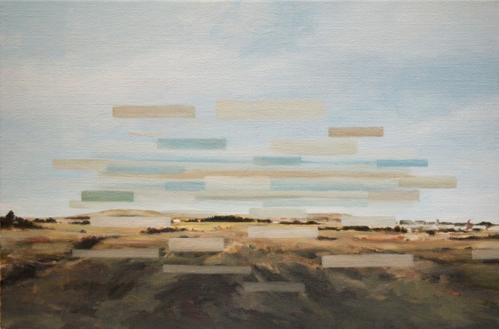 Scenic Lookout - Calder Highway. 2012. Oil on linen