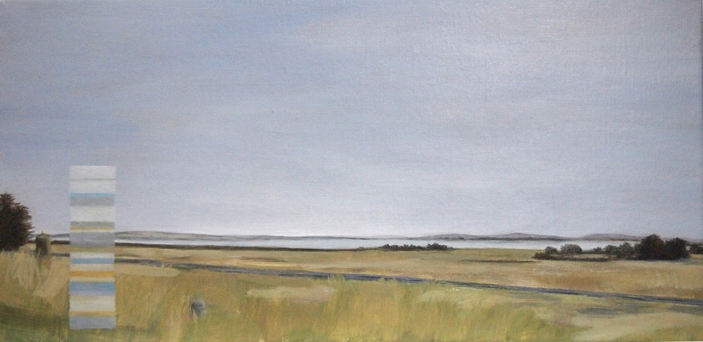 Hinterland: Colac Lakes. 2012. Oil on linen